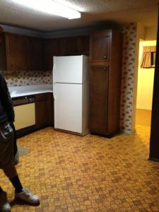 Kitchen from the living room
